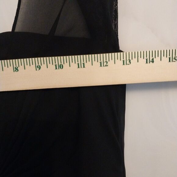 Whimsigoth Dress 10 Dark Romantic Fairy Witchy Floral Lace Lined Open Back Flowy - Picture 4 of 11